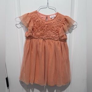 Cat & Jack Coral Dress- size 4T